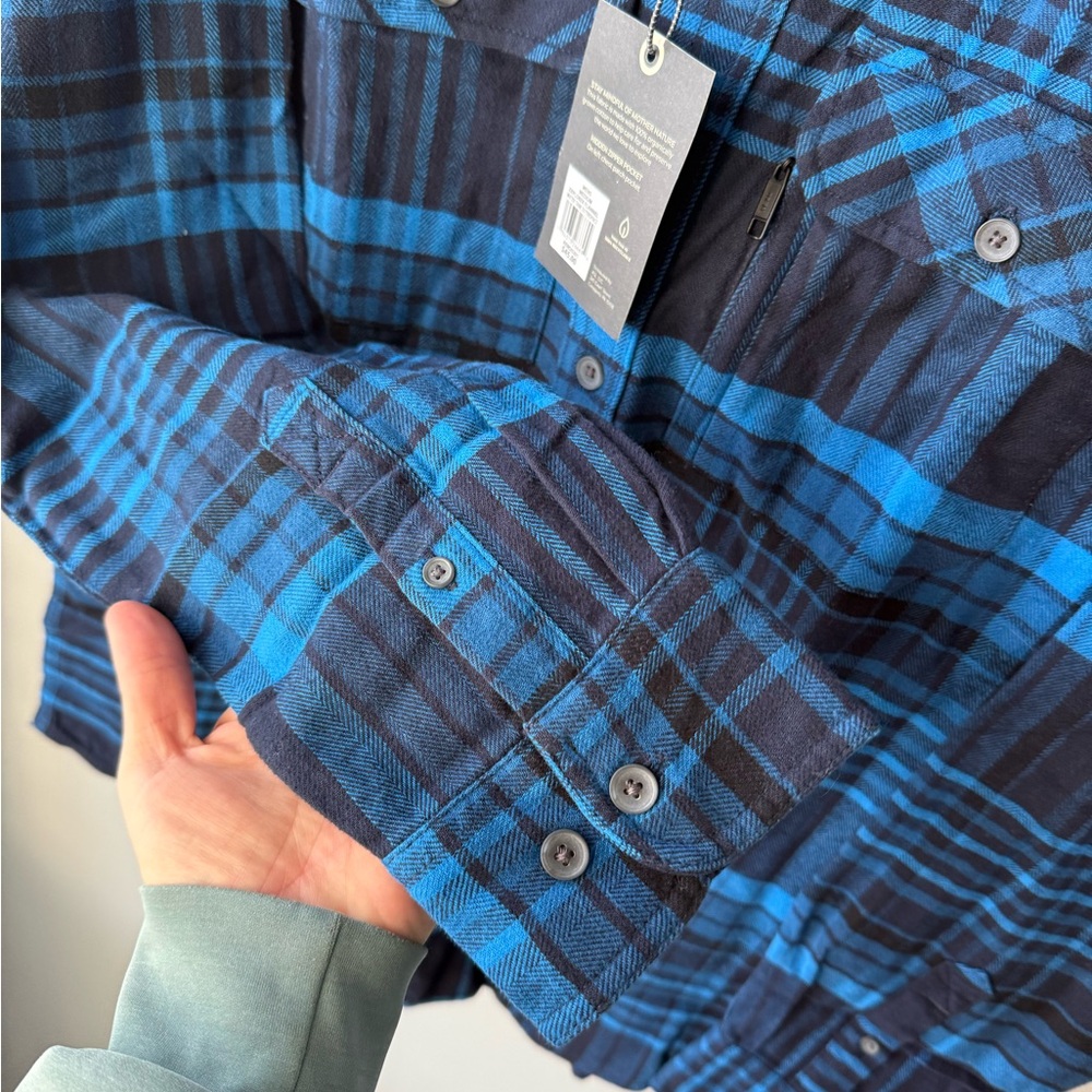 Alpine Design Blue Explorer Flannel‎ NWT - Picture 3 of 7